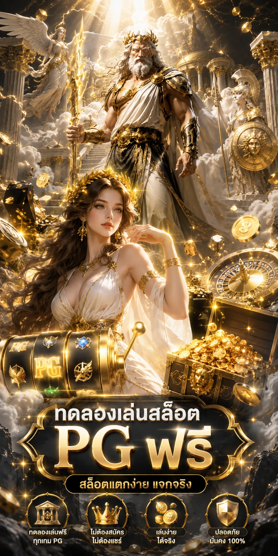 ทดลองเล่นสล็อต PG SLOT ฟรีบน Olympus Online